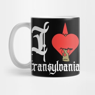 I Heart Transylvania-I Love Transylvania Mug